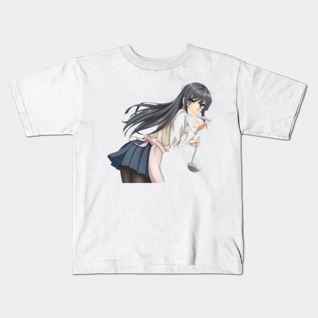 Kawaii Mai Sakurajima Kids T-Shirt by Hentai-heaven